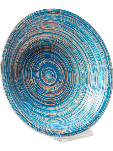 Kare 6-delige set: soepborden "Swirl" lichtblauw - Ø 21 cm