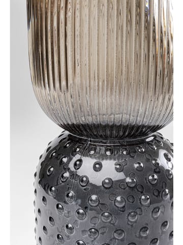 Kare Vase "Marvelous Duo" in Braun/ Grau - (H)38 x Ø 12,5 cm
