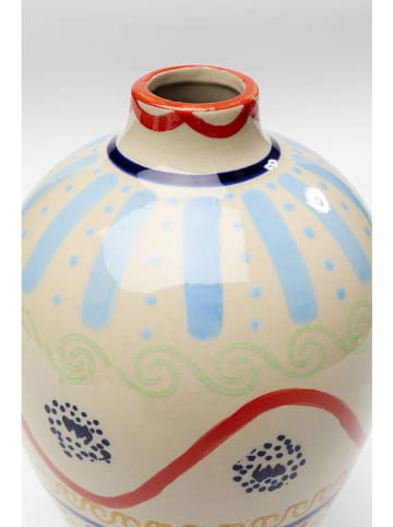 Kare Vase "Los Cabos" in Bunt - (H)26 x Ø 17 cm