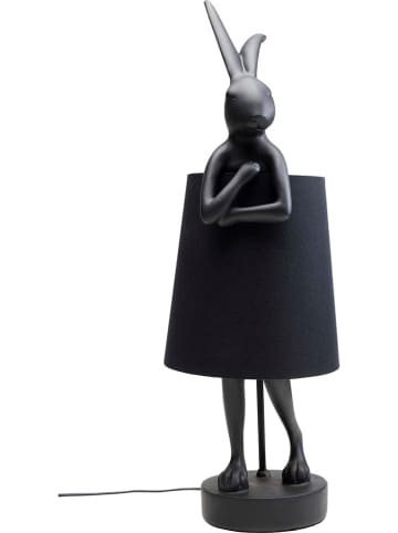 Kare Lampa stołowa "Rabbit" w kolorze czarnym - wys. 68 cm