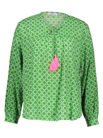 Zwillingsherz Bluse "Yumi" in Grün