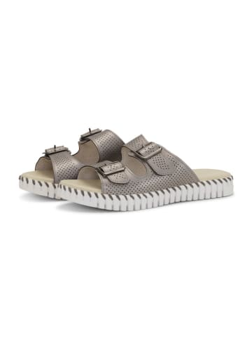Ilse Jacobsen Slippers zilverkleurig goedkoop kopen limango