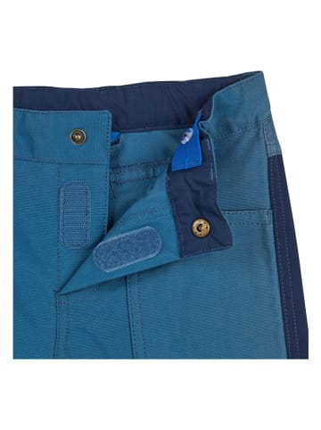 finkid Spodnie Zipp-Off "Kalle" w kolorze niebieskim