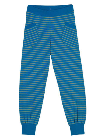 finkid Spodnie dresowe "Tiikeri" w kolorze niebieskim