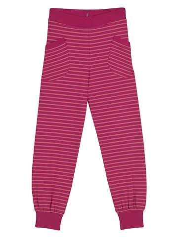 finkid Spodnie dresowe "Tiikeri" w kolorze różowym