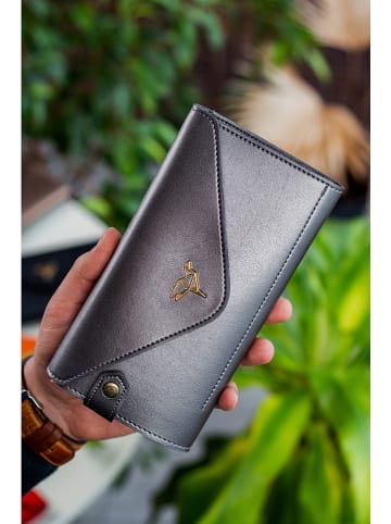 MORI Portfel w kolorze antracytowym - 20 x 10 x 3 cm