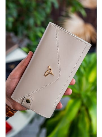 MORI Portfel w kolorze beżowym - 20 x 10 x 3 cm