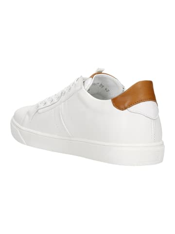 Wojas Leder-Sneakers in Weiß