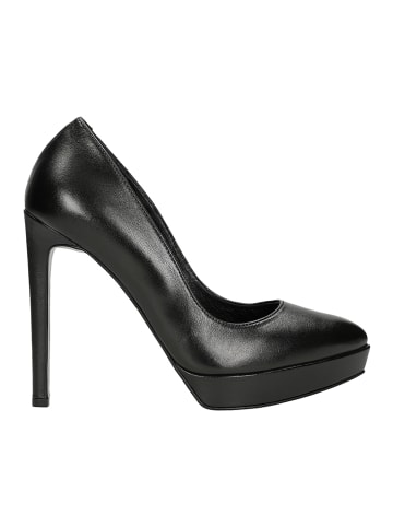 Wojas Leren pumps zwart