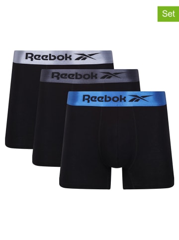 Reebok 3-delige set: boxershorts "Bear" zwart