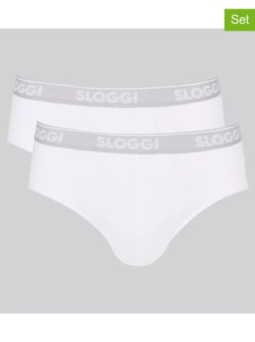 Sloggi Slipy (2 pary) w kolorze białym