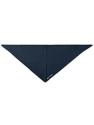 Marc O'Polo Junior Wollen driehoekige doek donkerblauw