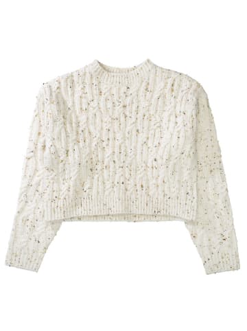 Marc O'Polo Junior Sweter w kolorze białym