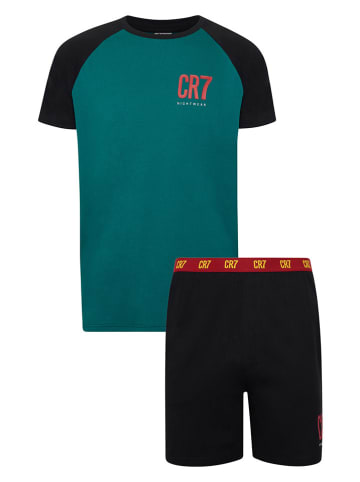 CR7 Pyjama in Petrol/ Schwarz