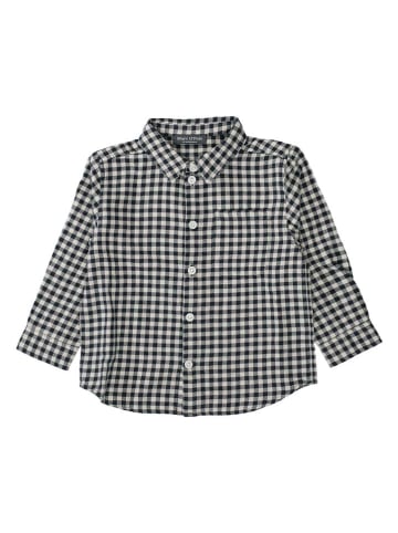 Marc O'Polo Junior Blouse zwart/wit