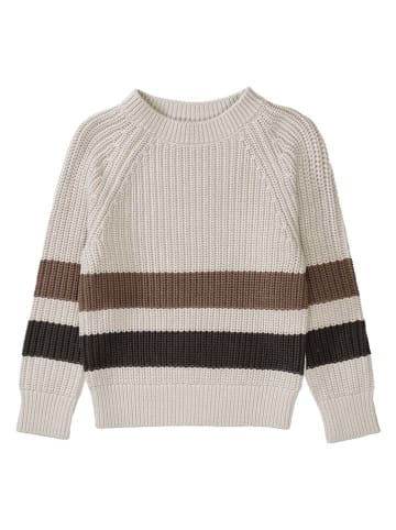 Marc O'Polo Junior Sweter w kolorze beżowo-brązowym