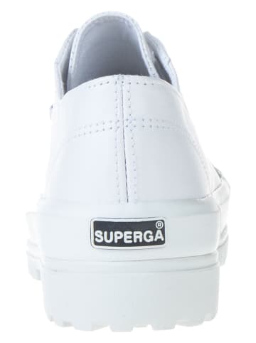 Superga Leren sneakers "Alpina" wit