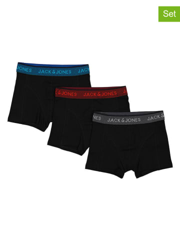 JACK & JONES Junior 3-delige set: boxershorts zwart
