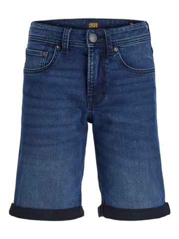JACK & JONES Junior Jeans-Shorts "Rick" in Dunkelblau