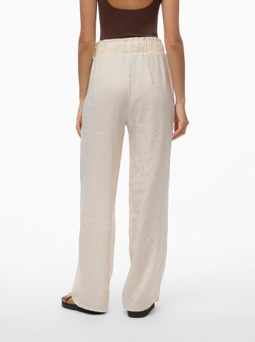 Vero Moda Broek "Queeny" crème