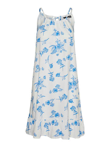 Vero Moda Sukienka "Mymilo" w kolorze biało-błękitnym