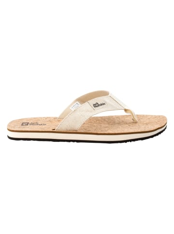 Jack Wolfskin Teenslippers "Ecostride 2" wit