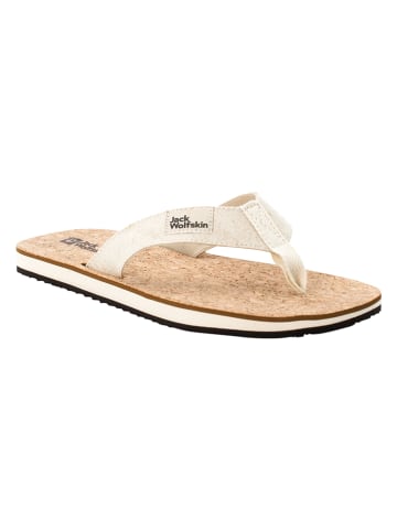 Jack Wolfskin Teenslippers "Ecostride 2" wit