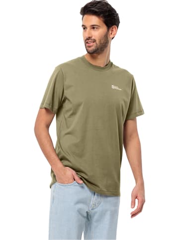 Jack Wolfskin Shirt "Essential" in Khaki