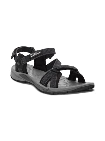 Jack Wolfskin Sandały trekkingowe "Lakewood" w kolorze szarym