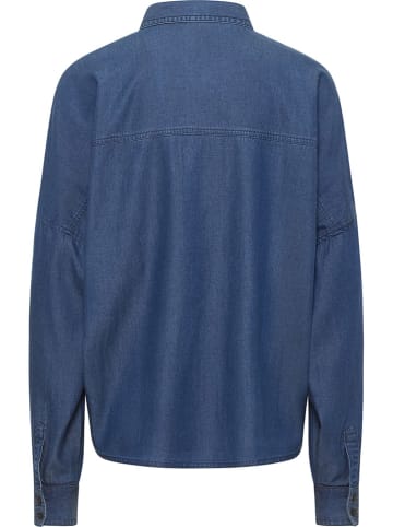 Mustang Spijkerblouse donkerblauw
