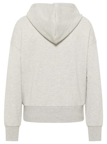 Mustang Sweatjacke in Hellgrau