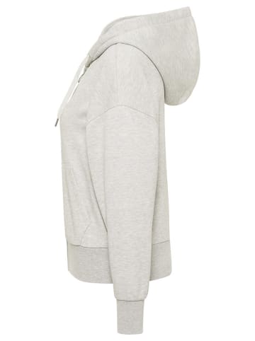 Mustang Sweatjacke in Hellgrau