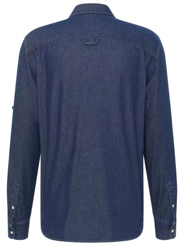 Mustang Spijkerblouse donkerblauw