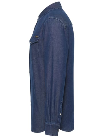Mustang Spijkerblouse donkerblauw