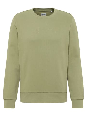 Mustang Sweatshirts in Hellgrün