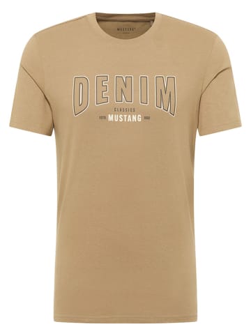 Mustang Shirt in Hellbraun