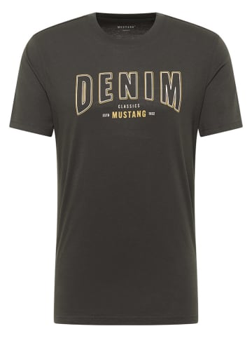 Mustang Shirt in Anthrazit