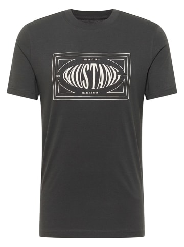 Mustang Shirt in Anthrazit