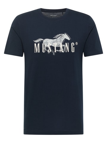 Mustang Shirt in Dunkelblau