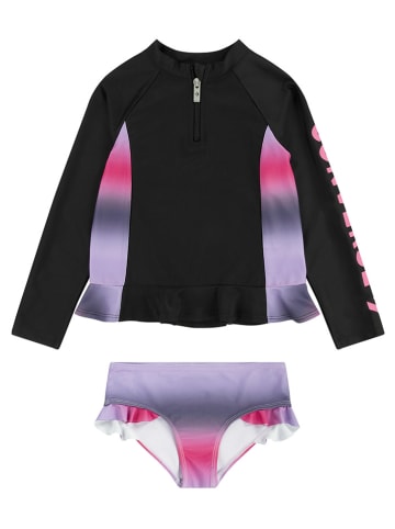 Converse 2-delige zwemoutfit zwart/paars