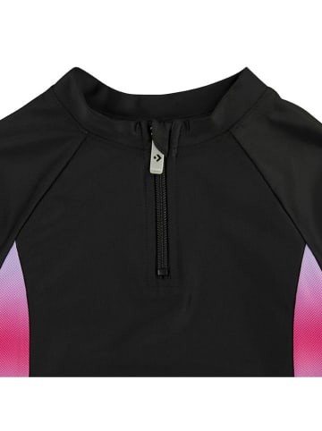 Converse 2tlg. Badeoutfit in Schwarz/ Lila