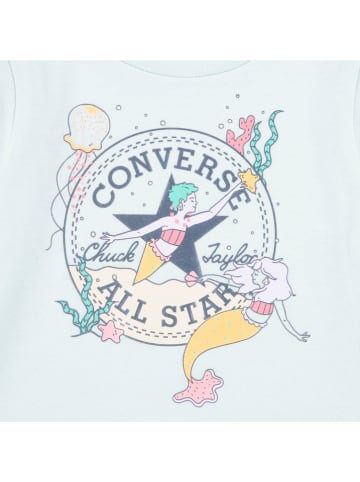 Converse 2-delige outfit lichtblauw/lichtroze