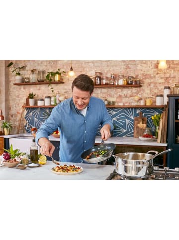 Jamie Oliver 2er-Set: Edelstahl-Bratpfannen "Cook smart"