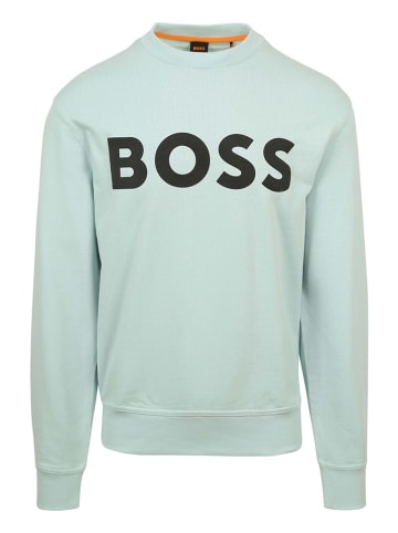 Hugo Boss Fashion Bluza w kolorze turkusowym