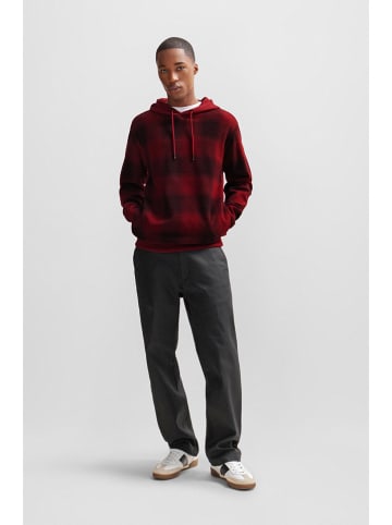 Hugo Boss Fashion Hoodie bordeaux