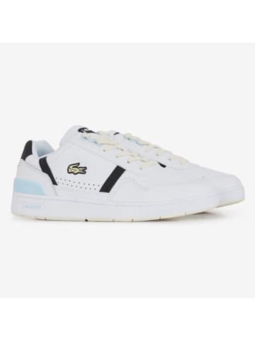 Lacoste Sneakers in Weiß/ Hellblau