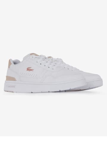 Lacoste Sneakers wit/lichtroze