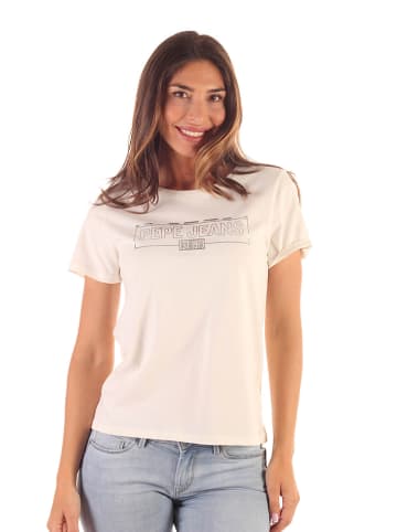 Pepe Jeans Koszulka w kolorze kremowym