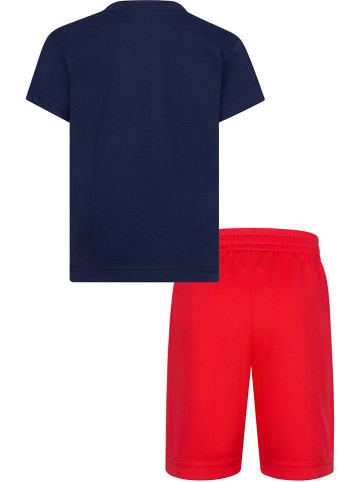 Converse 2-delige outfit donkerblauw/rood