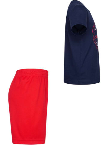 Converse 2tlg. Outfit in Dunkelblau/ Rot